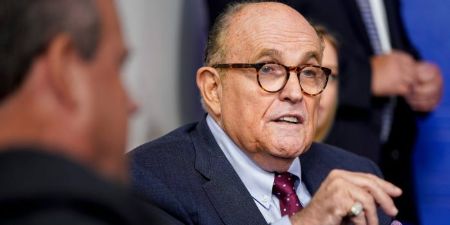 Rudy Giuliani reportedly earned half a million from a firm in Ukraine.